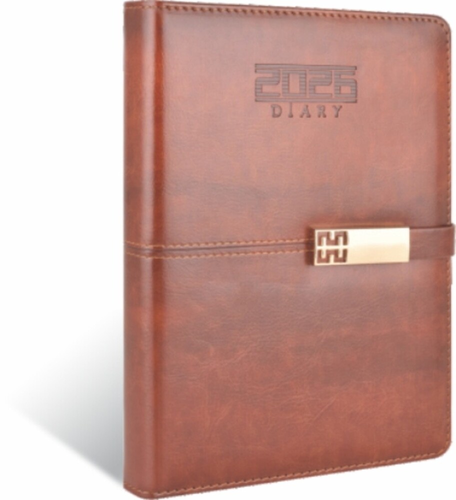 Tan Leather Diary
