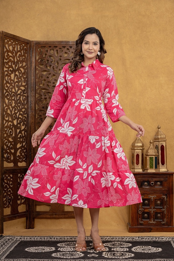 Collar One Piece Dress