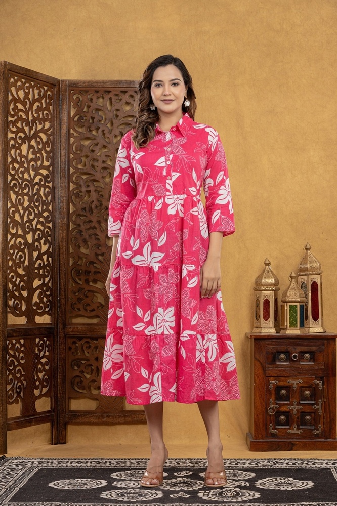 Collar One Piece Dress