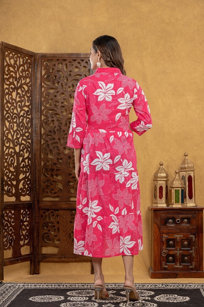 Collar One Piece Dress