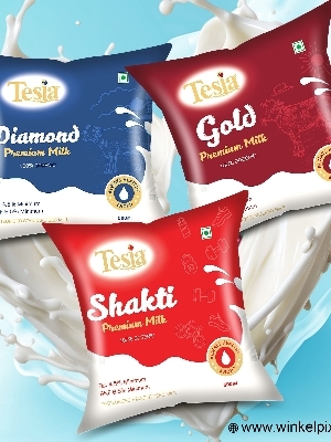 Milk Poucges - Material: Plastic