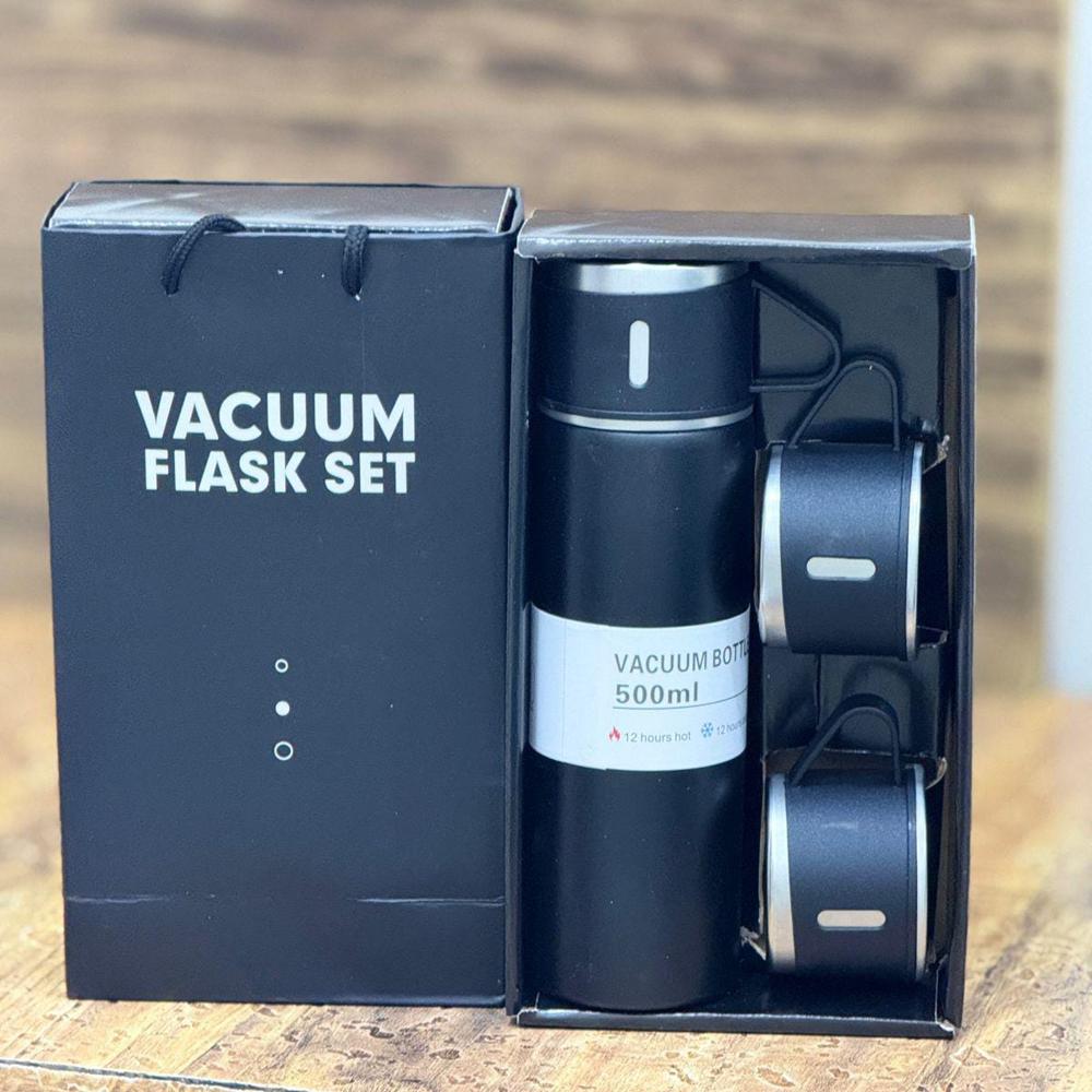 CVF-L3 INSULATED VACUUM FLASK 425 ML WITH 2 COFFEE CUPS 24 SET