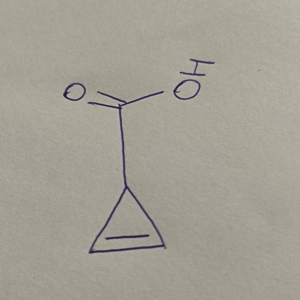 Cyclopropane Carboxylic Acid - Molecular Formula: C H O
