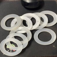 Pctfe Sealing Rings - Density: 2.15 Gram Per Cubic Centimeter(g/cm3)