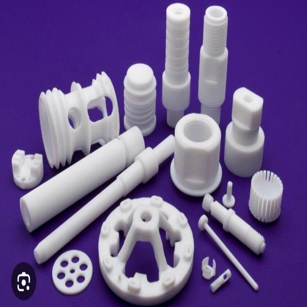 White Ptfe Machine Components - Density: 2.9 To 3.1 Gram Per Cubic Centimeter(G/Cm3)