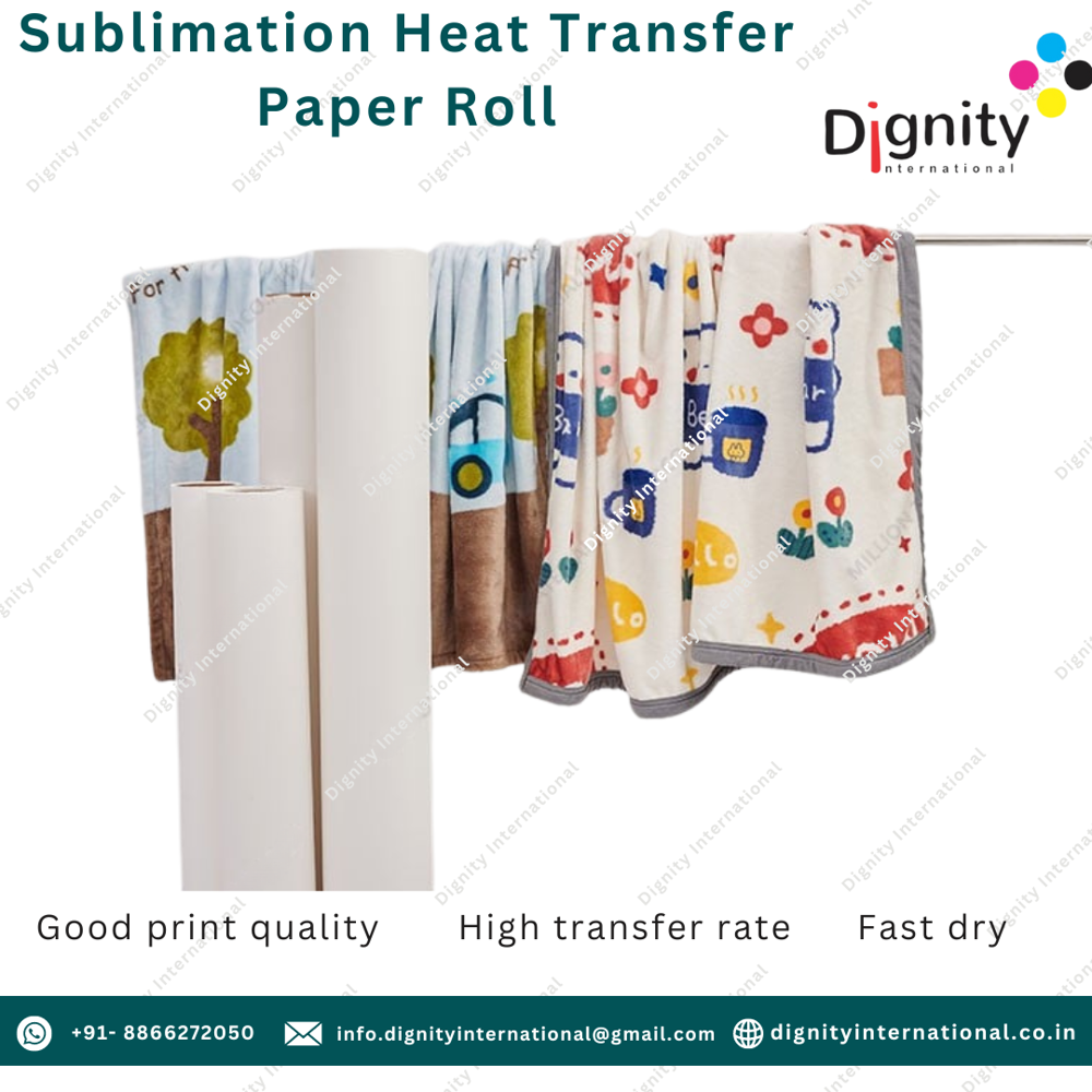 48 Inch Sublimation Paper Roll - Coating Type: One Side Coated