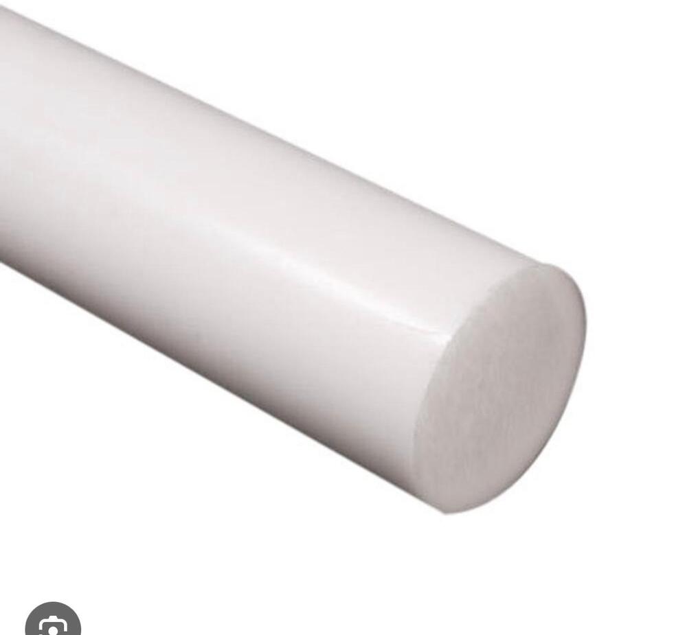 Delrin White Rods - Plastic Type: Ptfe
