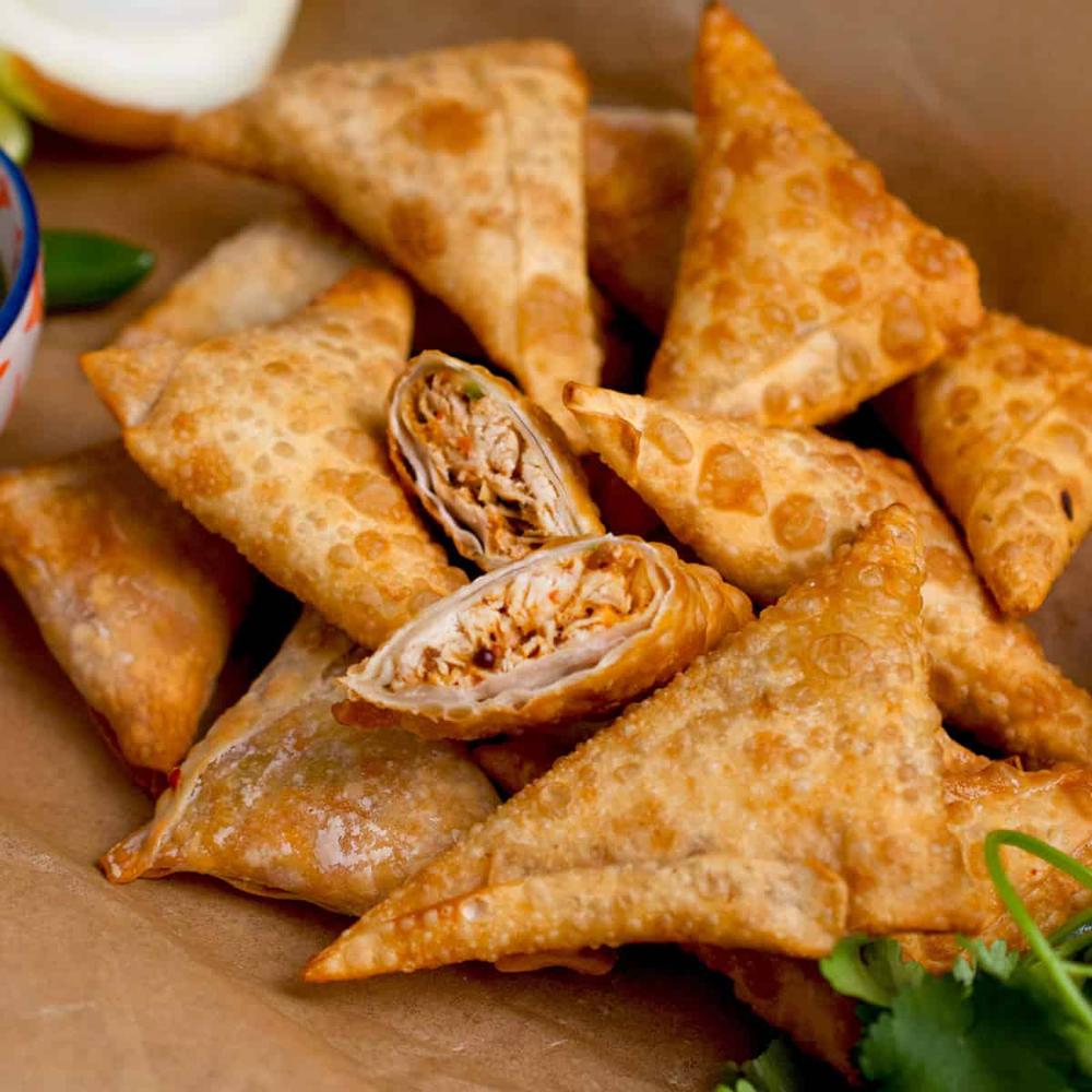 Chicken Samosa - Color: Brown