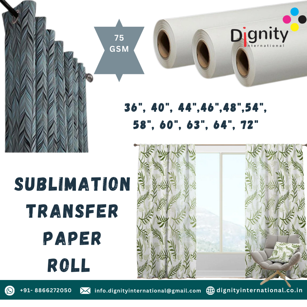 75 Gsm Sublimation Paper Roll