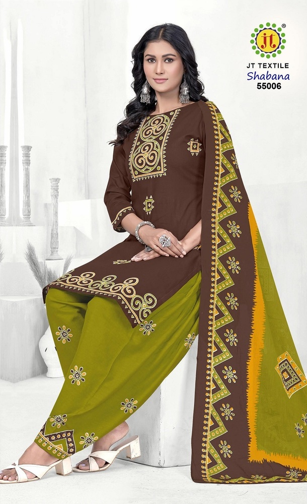 Jt Shabana Vol-55 Dress Material
