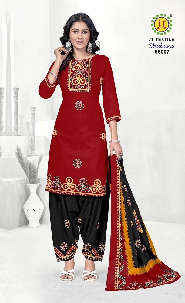 Jt Shabana Vol-55 Dress Material