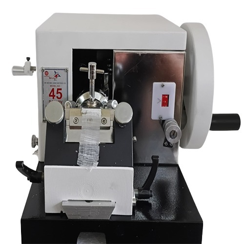 Rotary Microtome  - Lipshaw Type/ssi- 1010 - Color: White