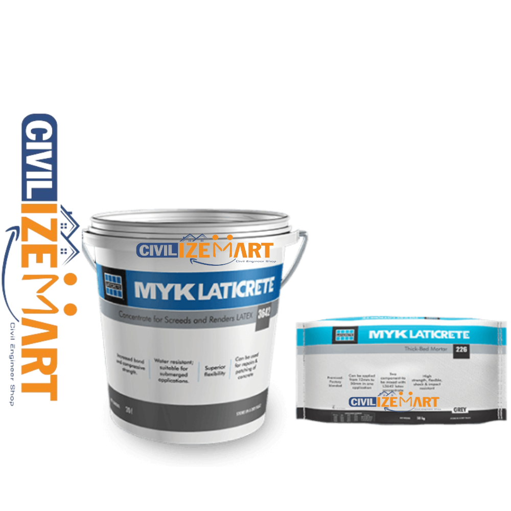 Myk Laticrete 3642 Latex Concentrate For Thick Bed  Mortar - Cas No: Mixture / Proprietary
