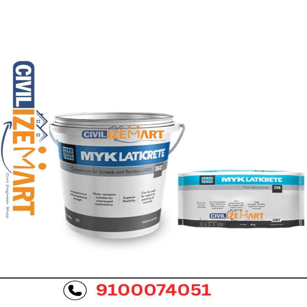 MYK LATICRETE 3642 LATEX CONCENTRATE FOR THICK BED MORTAR