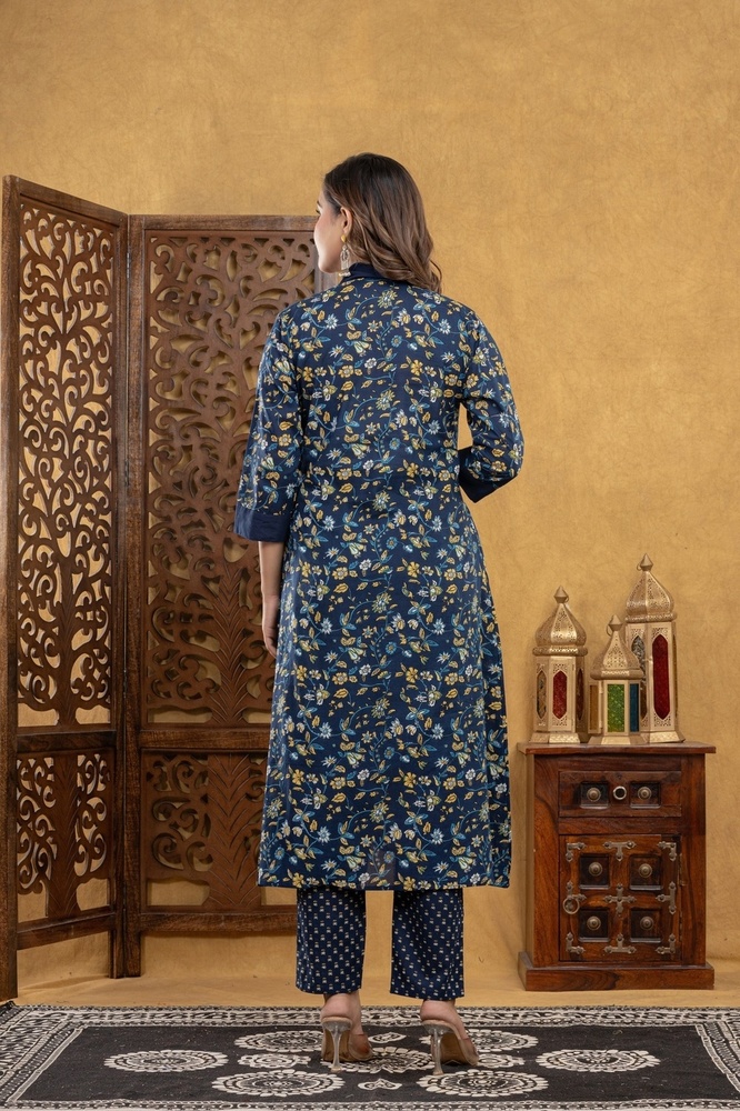 Kurti pant with Dupatta Set