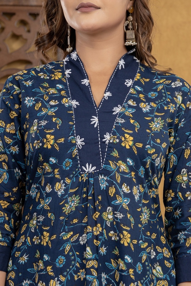 Kurti pant with Dupatta Set