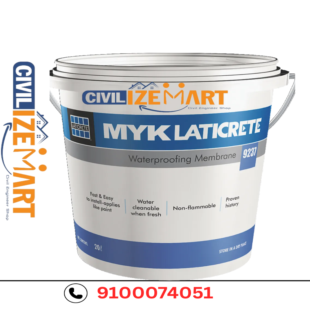 MYK LATICRETE 9237 WATERPROOFING  MEMBRANE