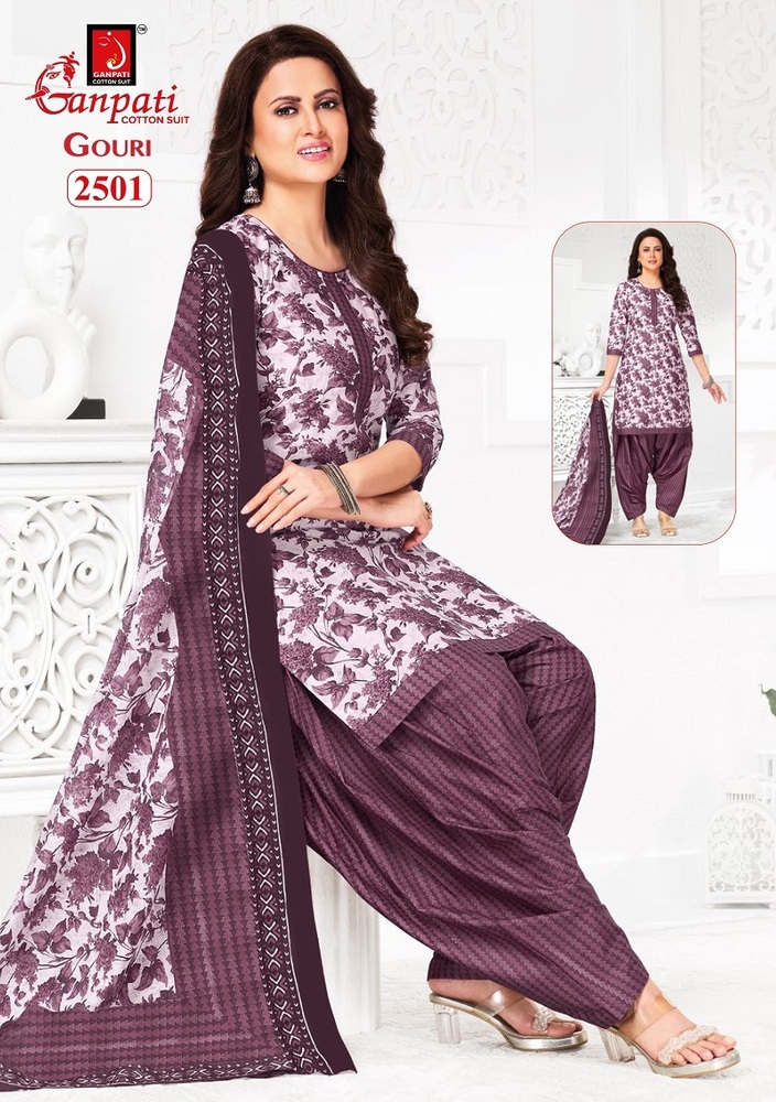 Ganpati Gouri Vol-11  Patiyala Dress Material