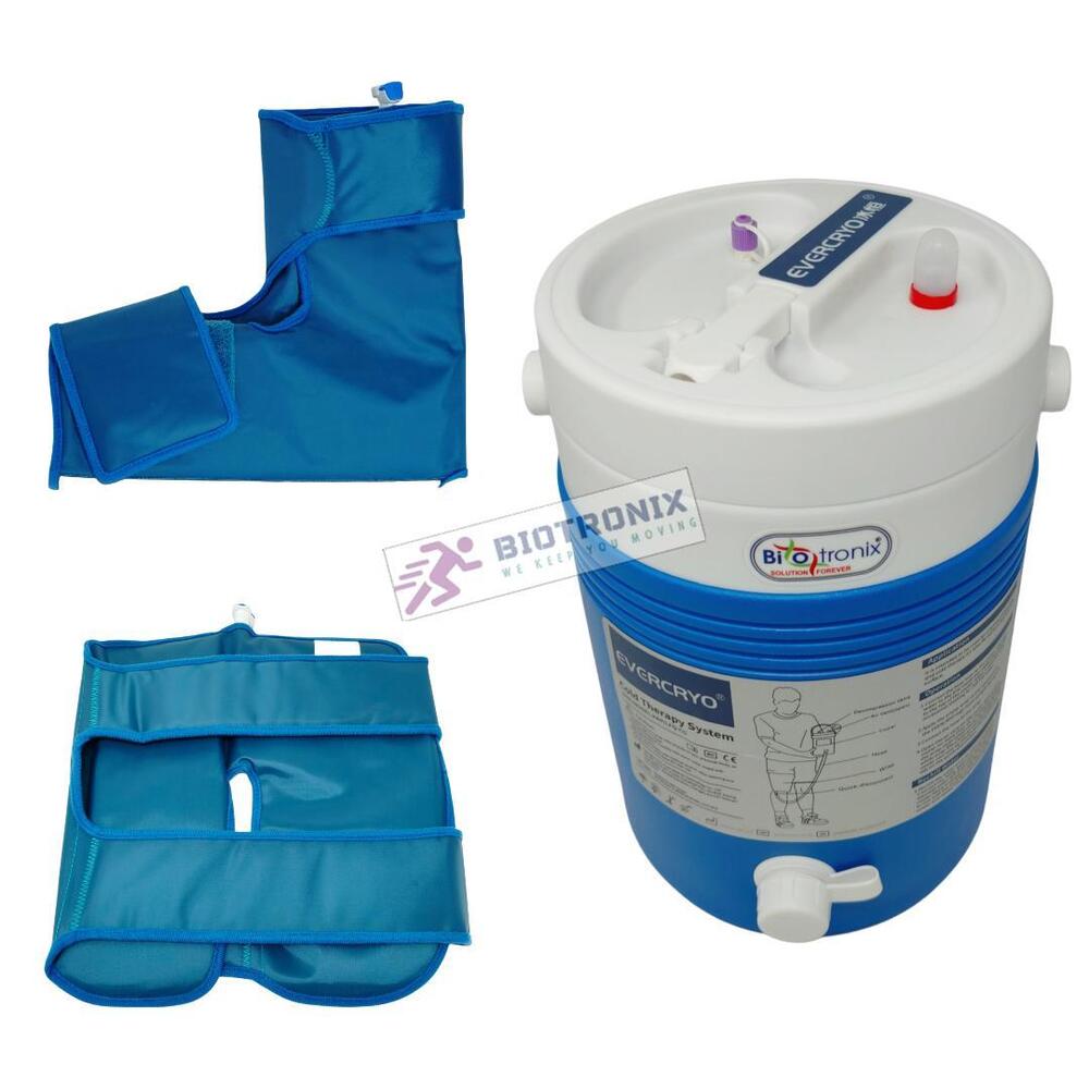 Motorized Cryo Cooling Therapy Device for Full Body Joint Care