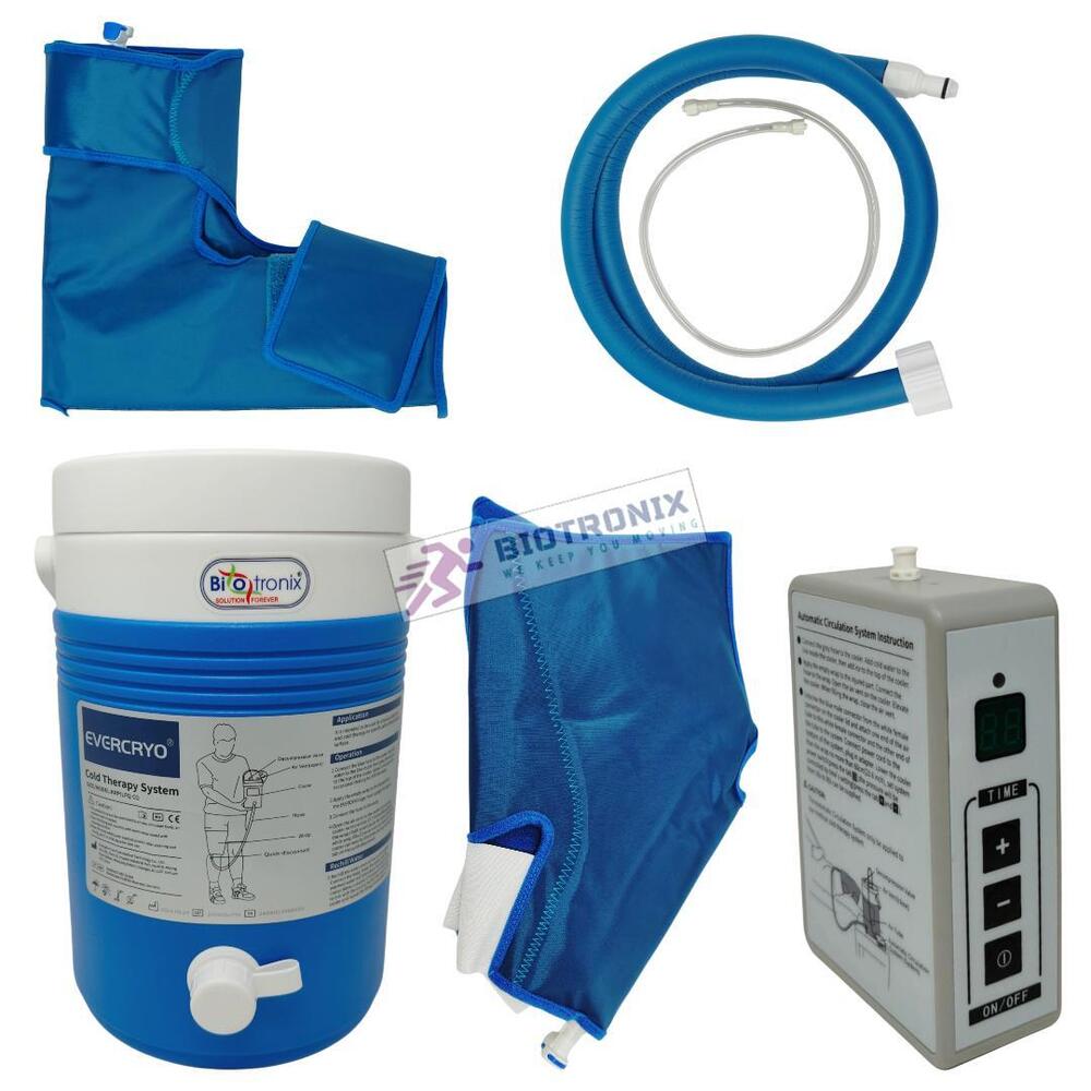 Motorized Cryo Cooling Therapy Device for Full Body Joint Care