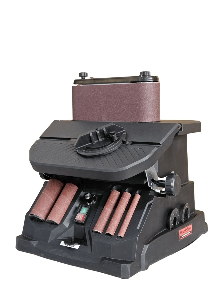 6osm-2v6 Oscillating Spindle Sander - Color: Black