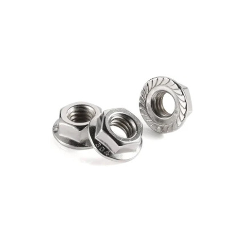 Flange Nut - Color: Silver