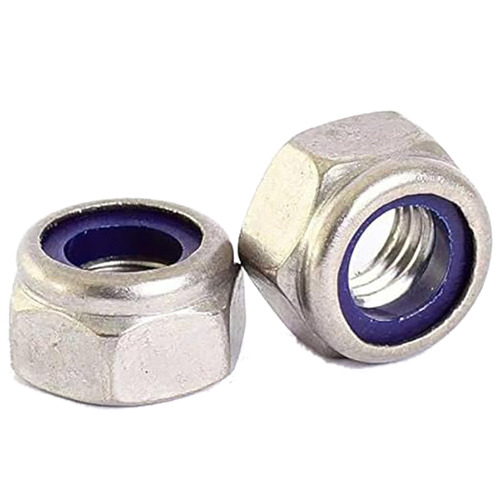 Nylock Nut - Color: Silver