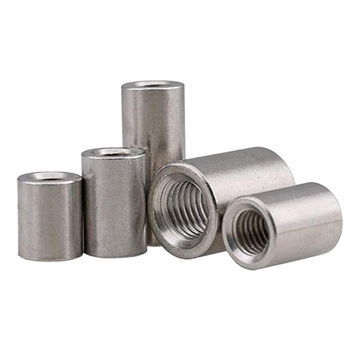 Round Bush Nut - Color: Silver