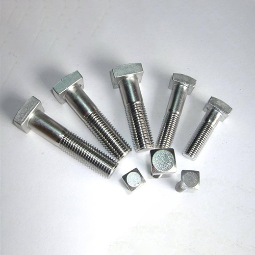 Square Head Bolt - Color: Silver