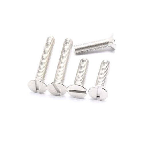 Flat Head Screw - Color: Silver