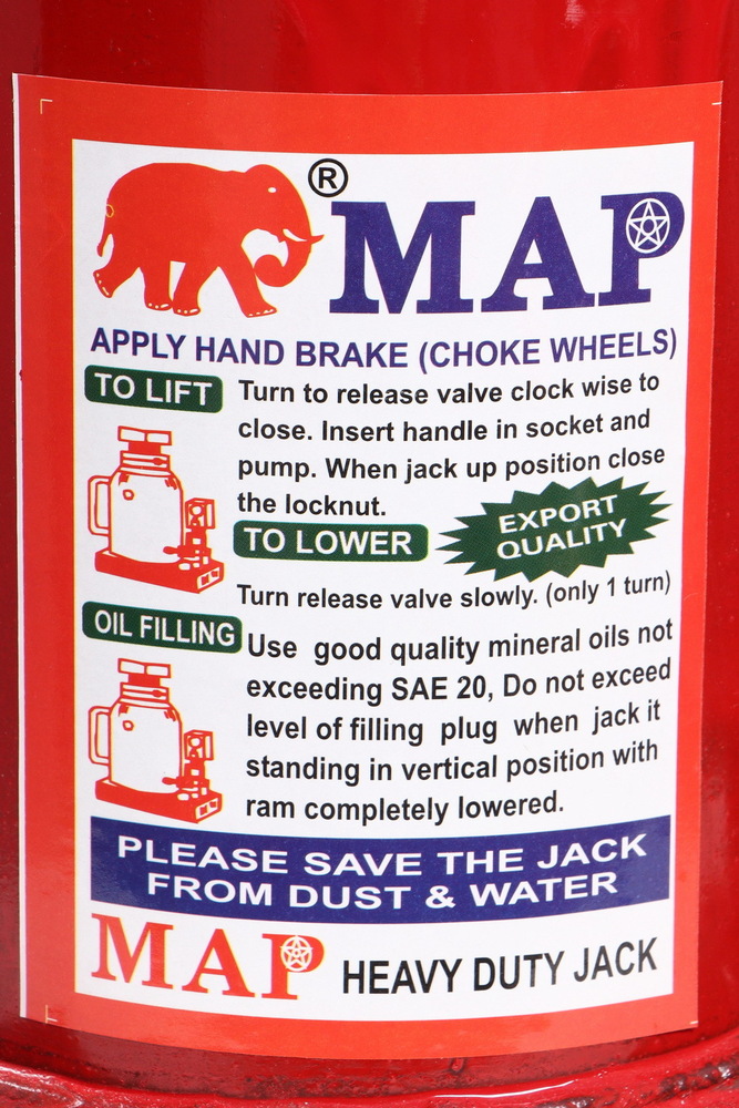 Hydraulic Bottle Jack - Application: Designed To Handle Substantial Loads With Ease While Ensuring Long-lasting Performance