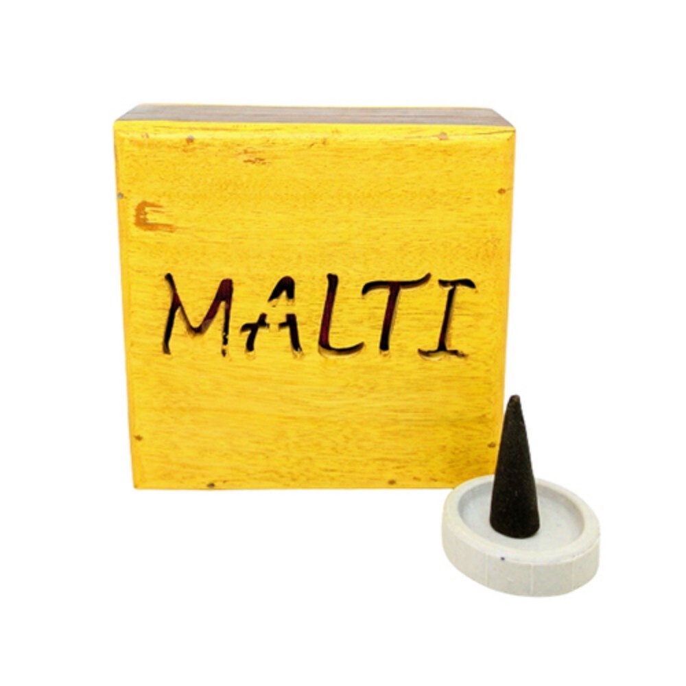 Rain From Heaven Cone - 10cm X 10cm X 3.2cm | Indian Regional Style For Aromatic And Religious Use