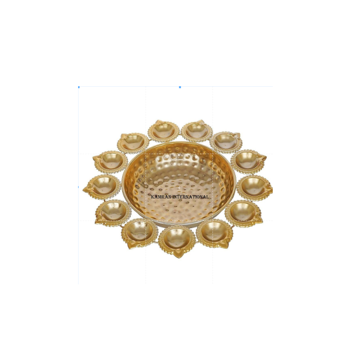 Brass Designer Serving Tray - Color: Various Available