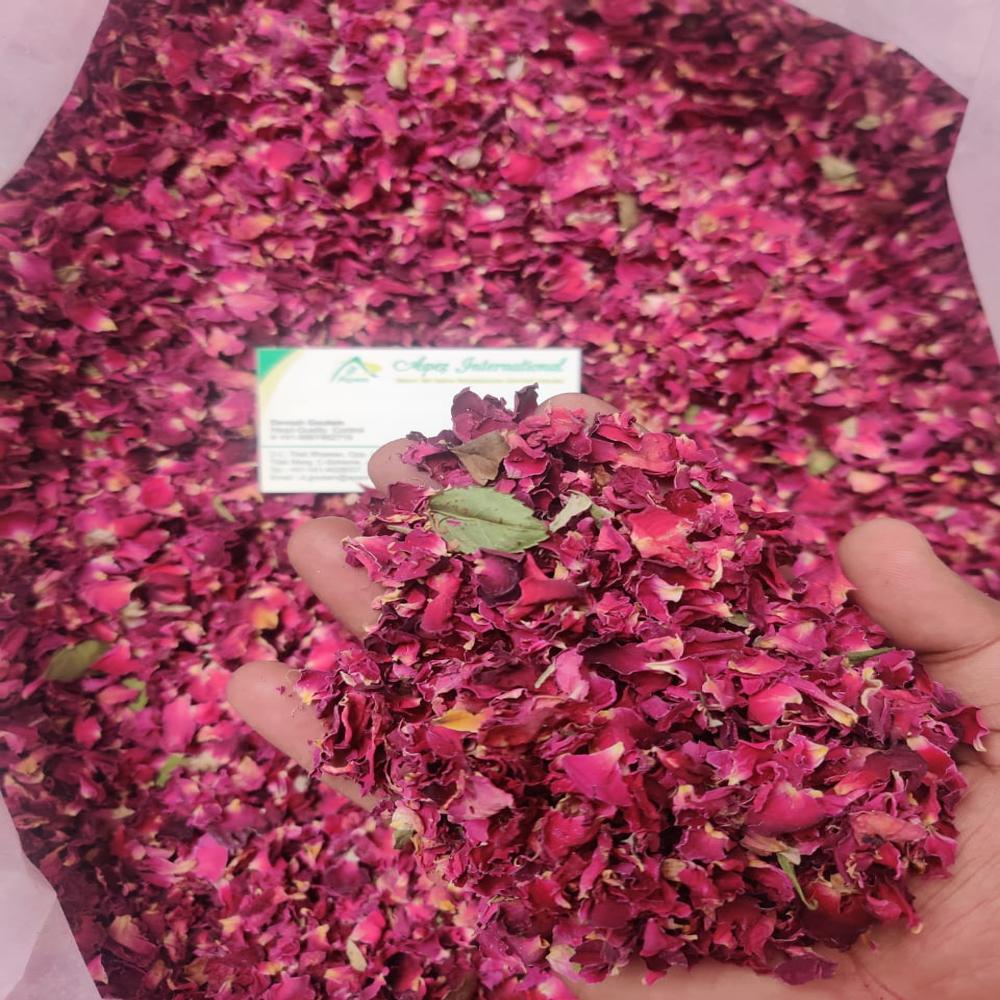 Dried Red Rose Petals