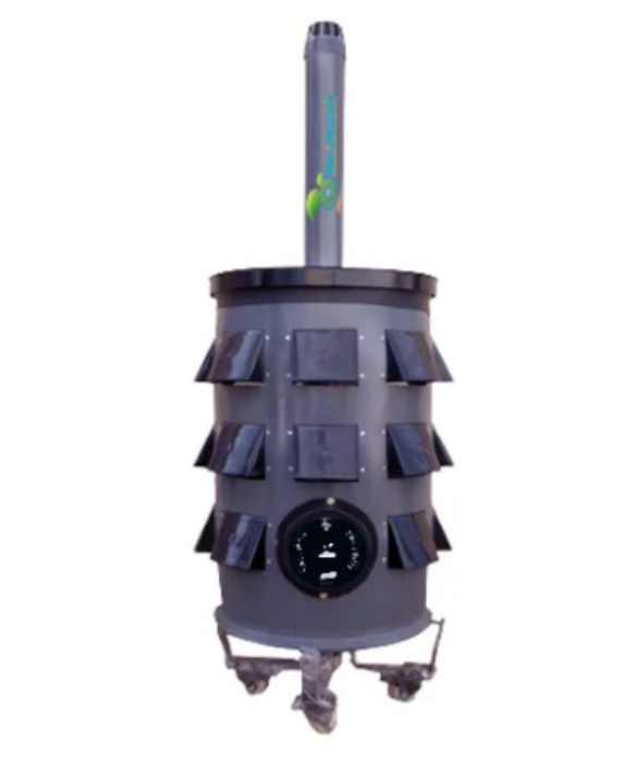 Organic Waste Composter Bin - 200 Kg Capacity | Semi-automatic Composting Solution