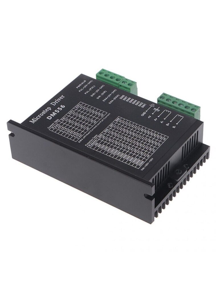 Dm556 Digital Stepper Motor Driver Controller - Color: Black