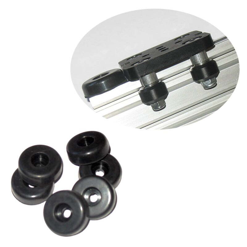 Rubber End Stop - Color: Black