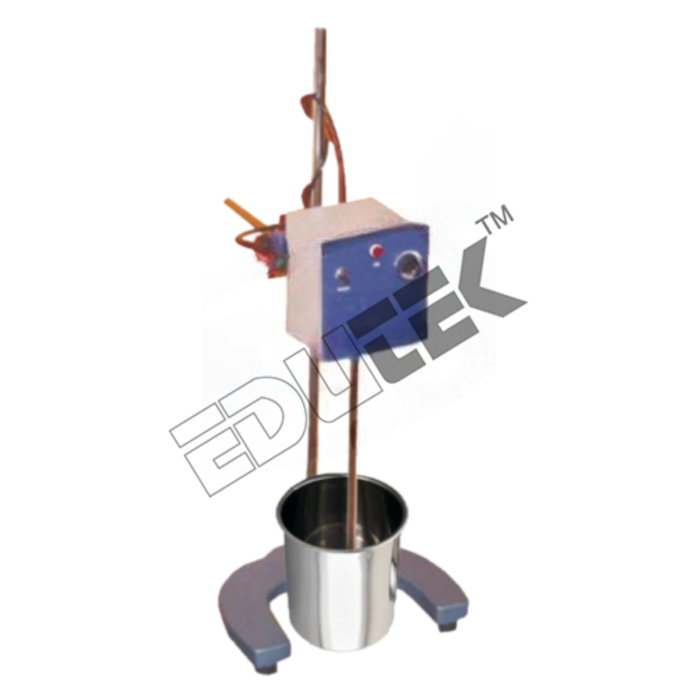 Mechanical Stirrer - Metal, 1/20 H.p. Ac/dc Motor | Variable Speed Control, Height Adjustable, Ideal For Laboratory & Industrial Mixing