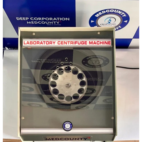 Medcounty Laboratory Centrifuge Machine - Color: White