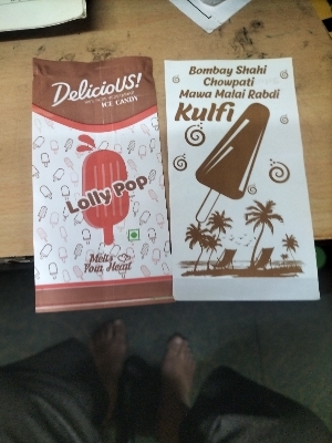 Pre printed kulfiy pouches