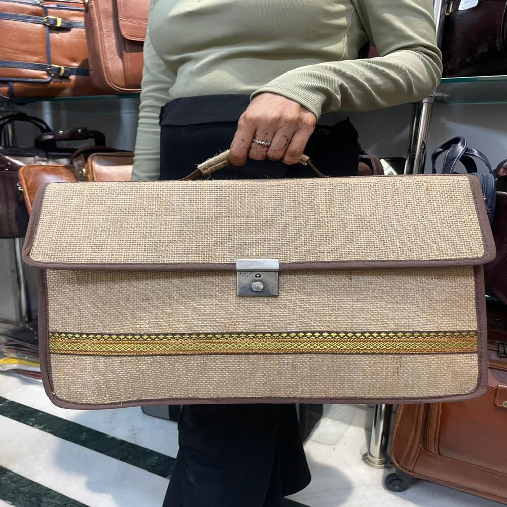 jute office confrence bag