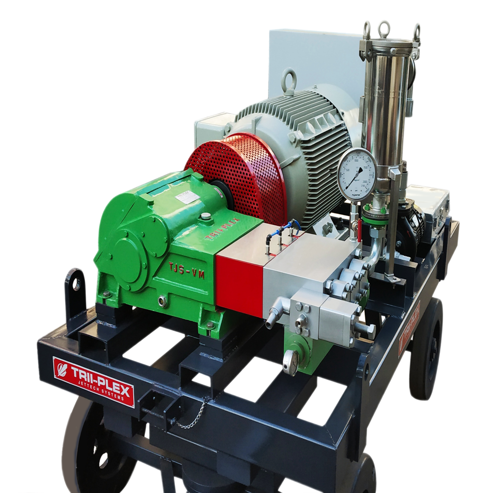 Water Blasting Machine - Color: Red