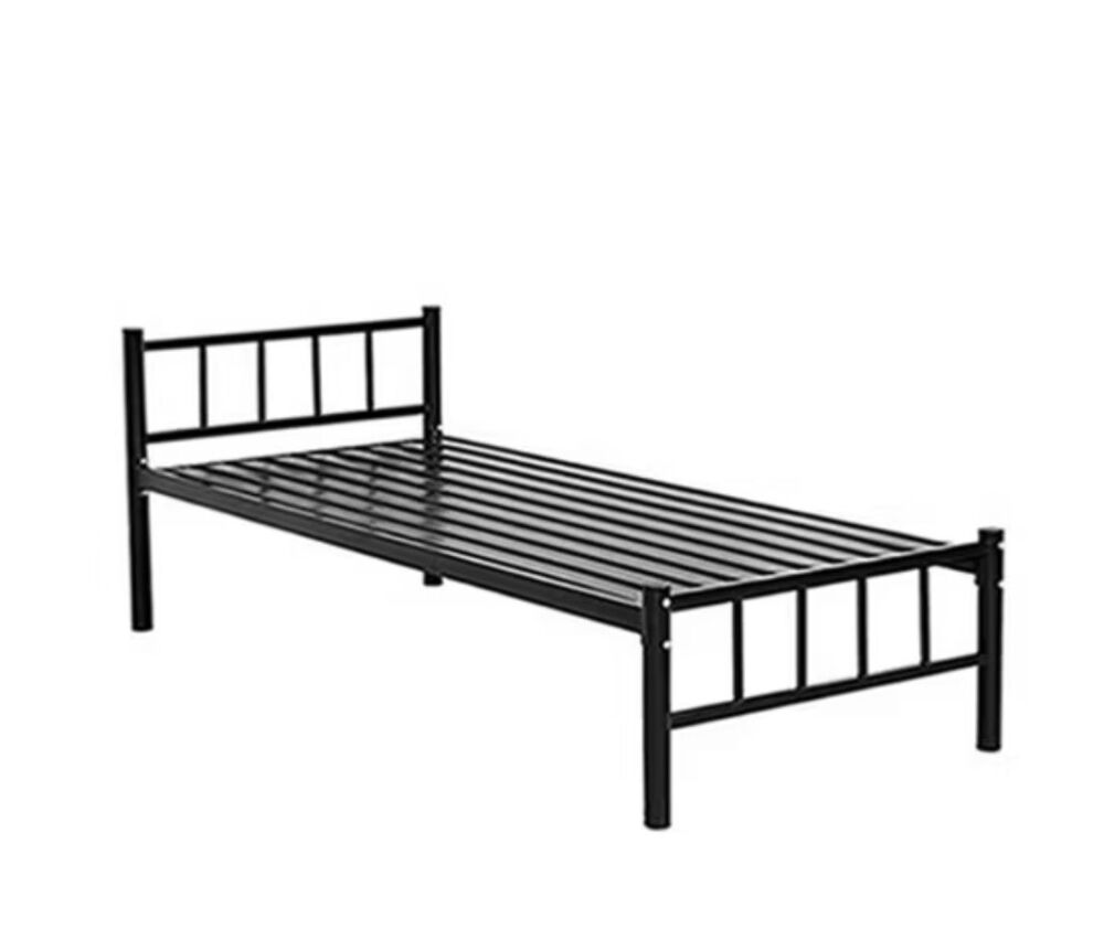 Prefabricated Office Cabin Steel Beds - Color: Black
