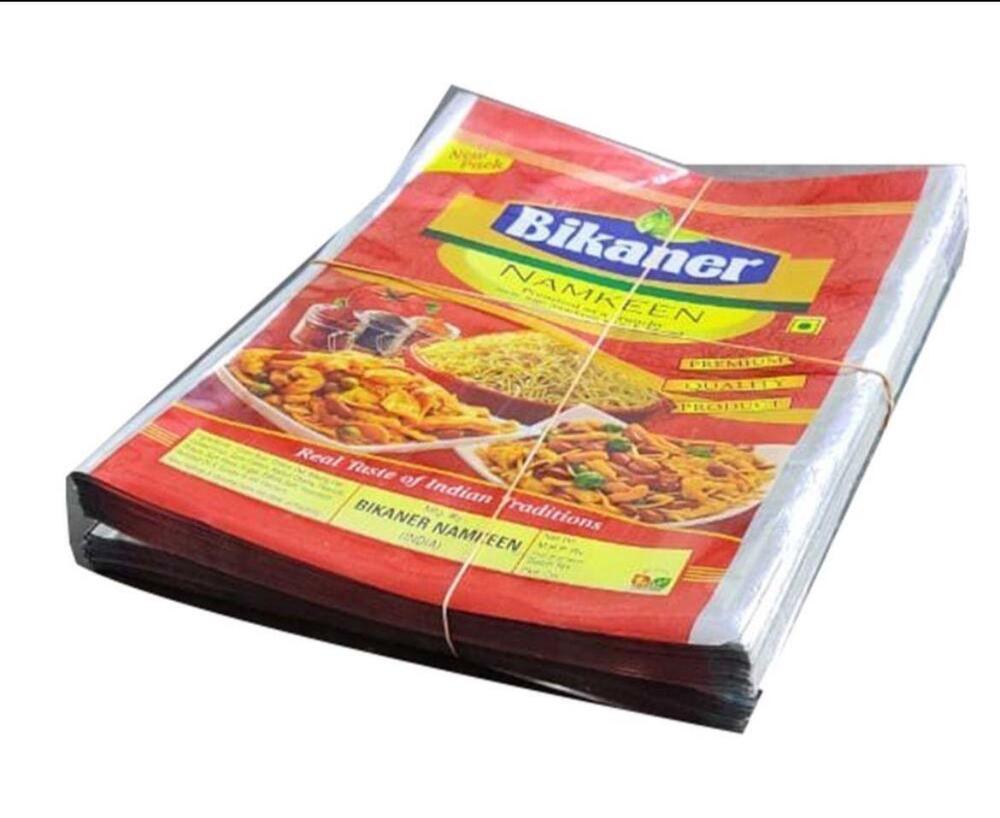 Ldpe Lamination Namkeen Packaging Pouch - Color: Custom Brand Colors; Cmyk Or Spot Colors