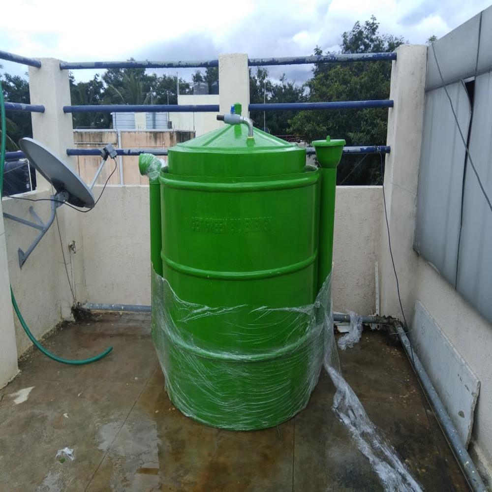 1.5 cubic meter Portable Domestic Biogas Plant