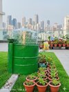 1 Cubic Meter Biogas Plant For Domestic And Household Purpose - Color: Green