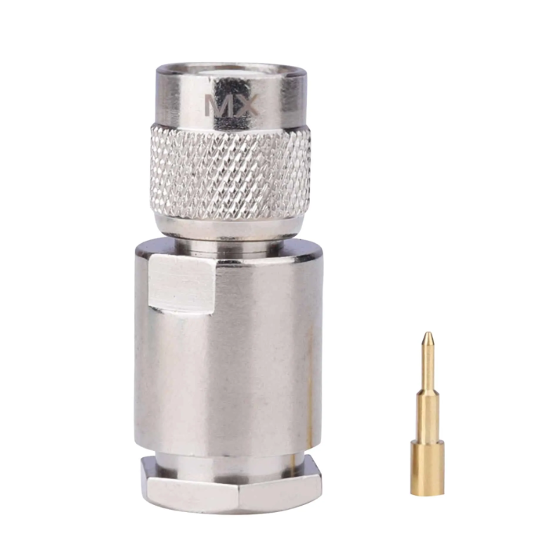 MX TNC Male Connector Clamp Type For 213 (UG-959/U) Cable