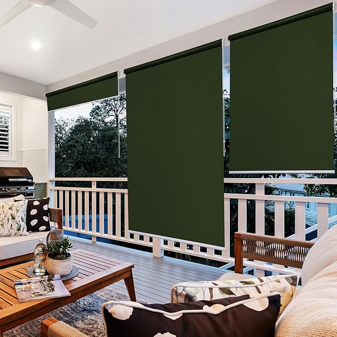 Roller Blinds - Color: White