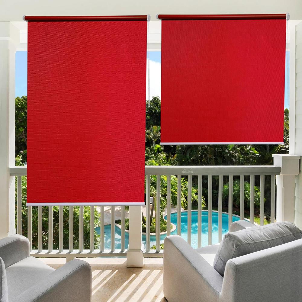 Roller Blinds - Color: White