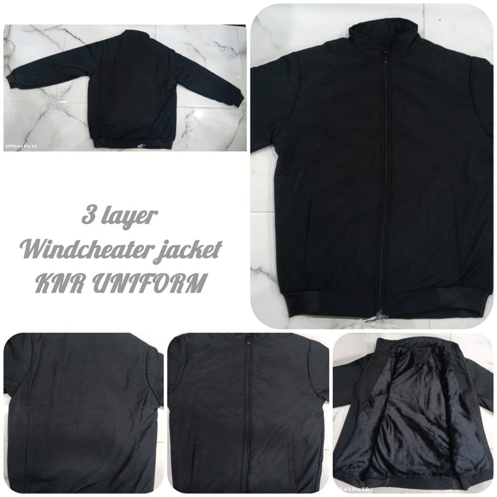 Formal Winter Jacket - Color: Black